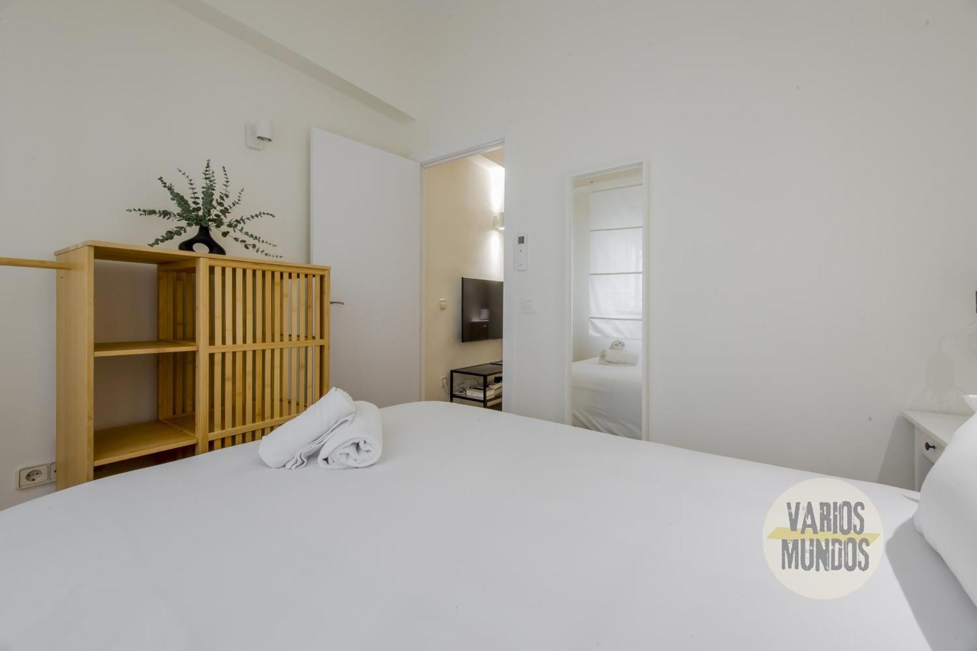 Elegante Apt Para 3 En Chueca A 1 Min De Gran Via مدريد المظهر الخارجي الصورة
