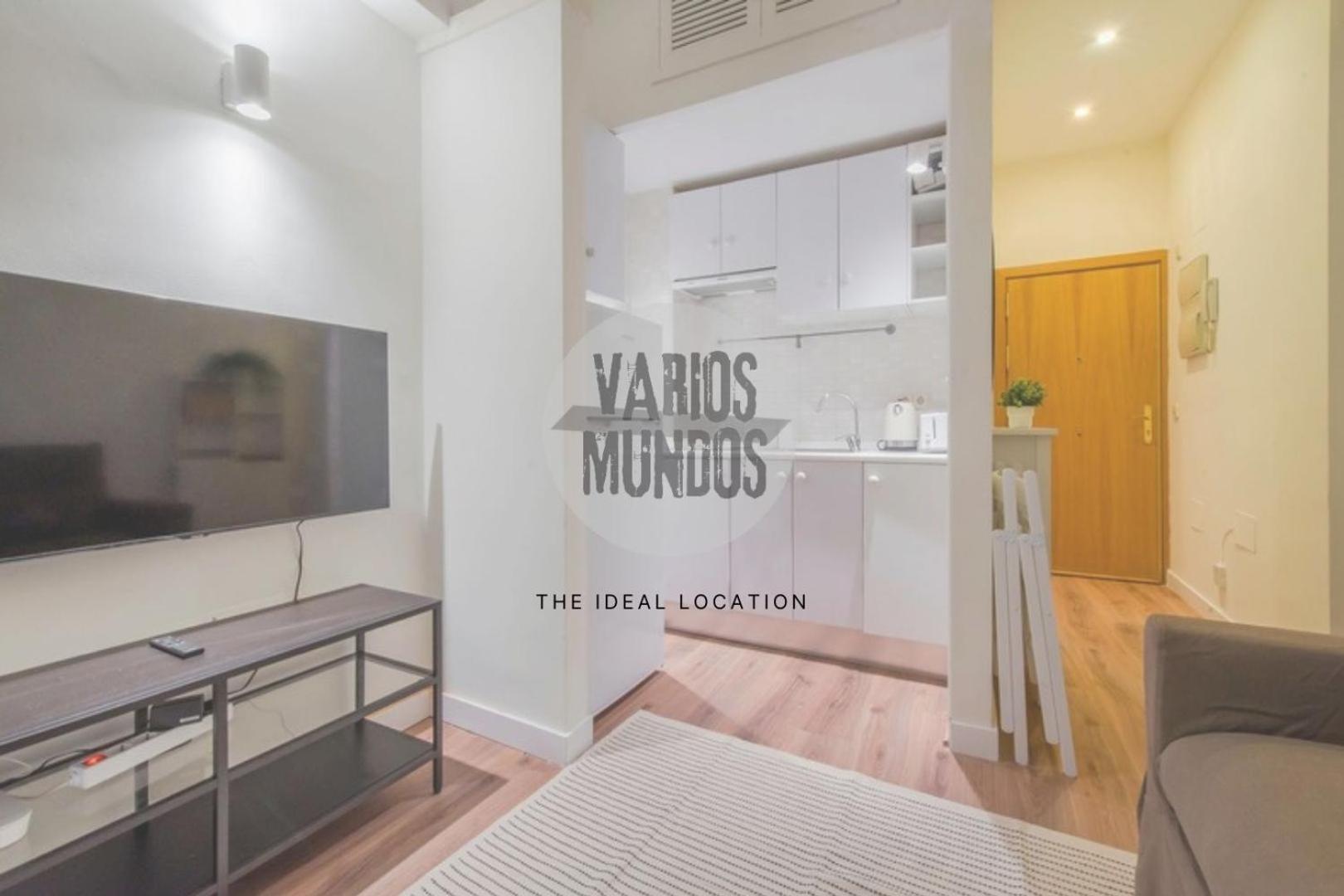 Elegante Apt Para 3 En Chueca A 1 Min De Gran Via مدريد المظهر الخارجي الصورة